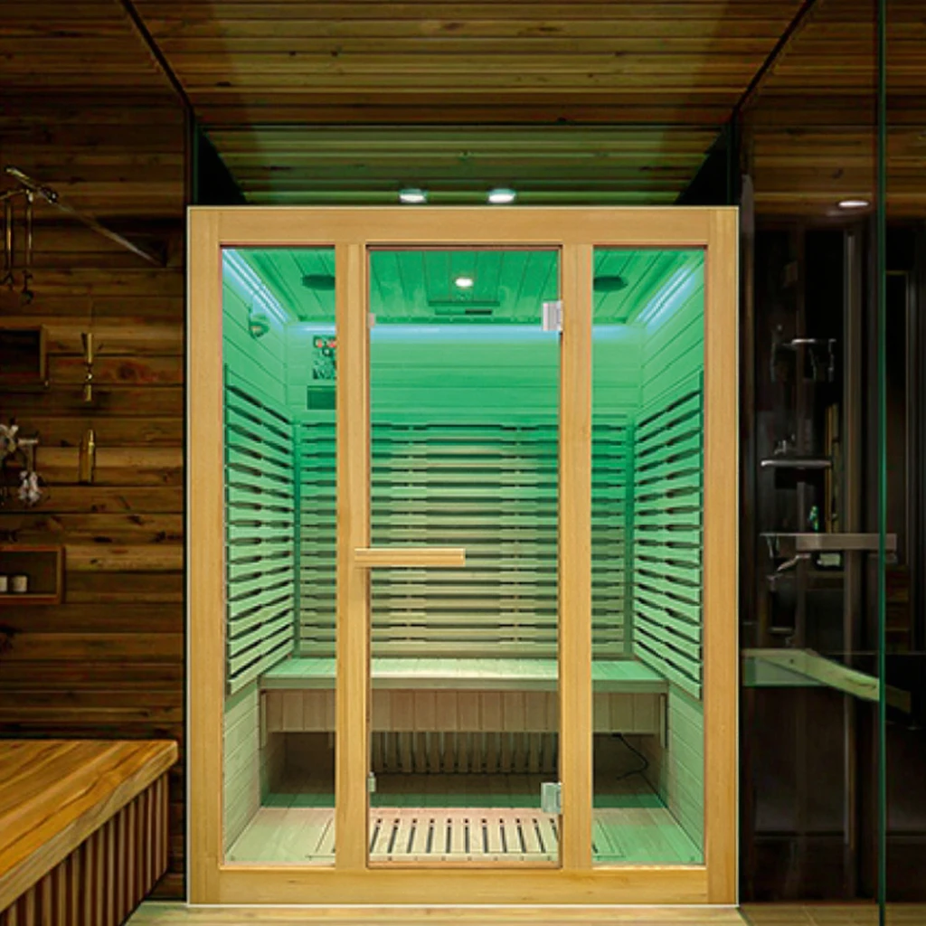 

STLFFull Spectrum Infrared Sauna 3-4 Person Health Cabin Saunas