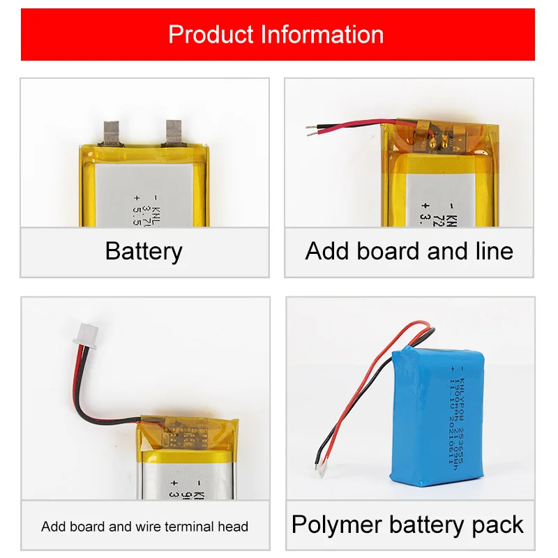 1-12PCS 450 mAh 3.7 V 752035 Rechargeable Polymer Battery Remote Control FX620 FX820 FX820 SU57 MIGE57 Battery RC UAV Battery
