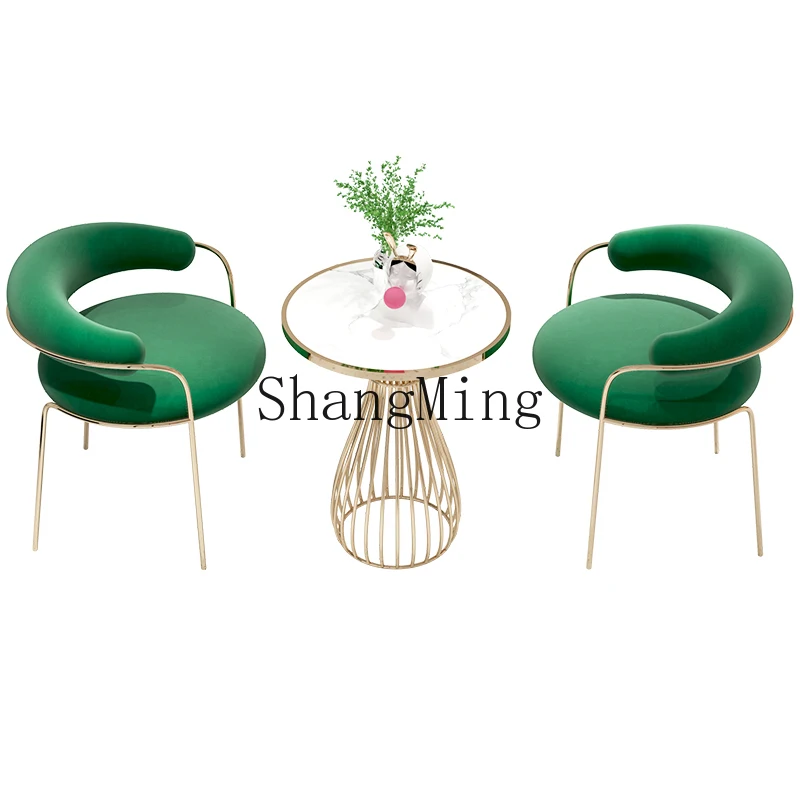 FG  good-looking Bar Qingba Cafe Shop Book Bar Sofa Card Seat Sales Department Negotiates Table and Chair Combination