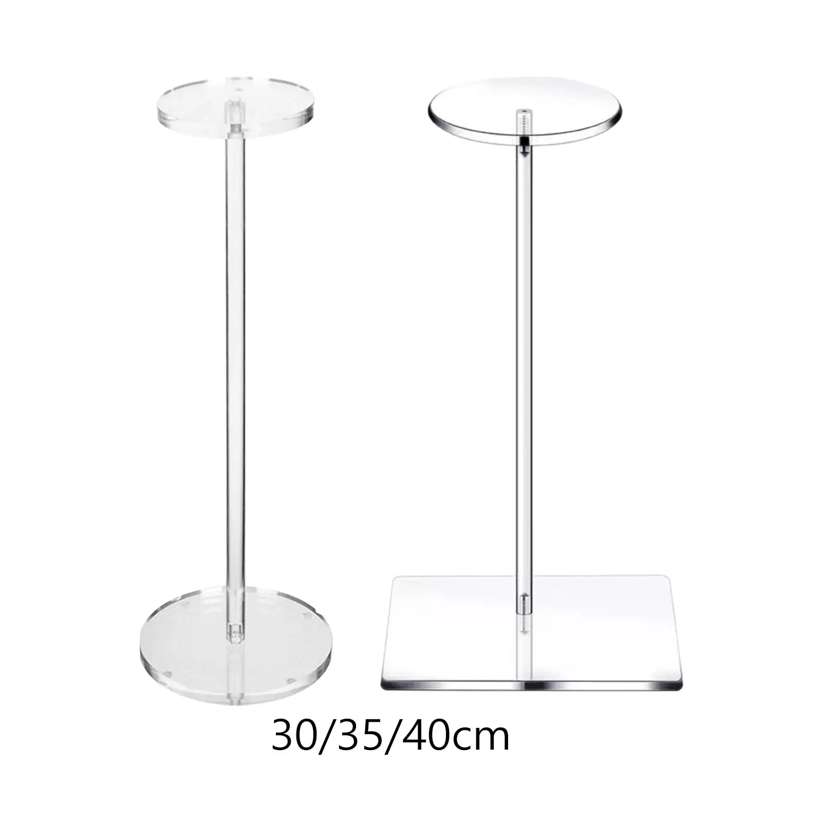

Acrylic Hat Stand Hat Cap Holder Hat Display Rack for Jewelry Cowboy Hat Wig