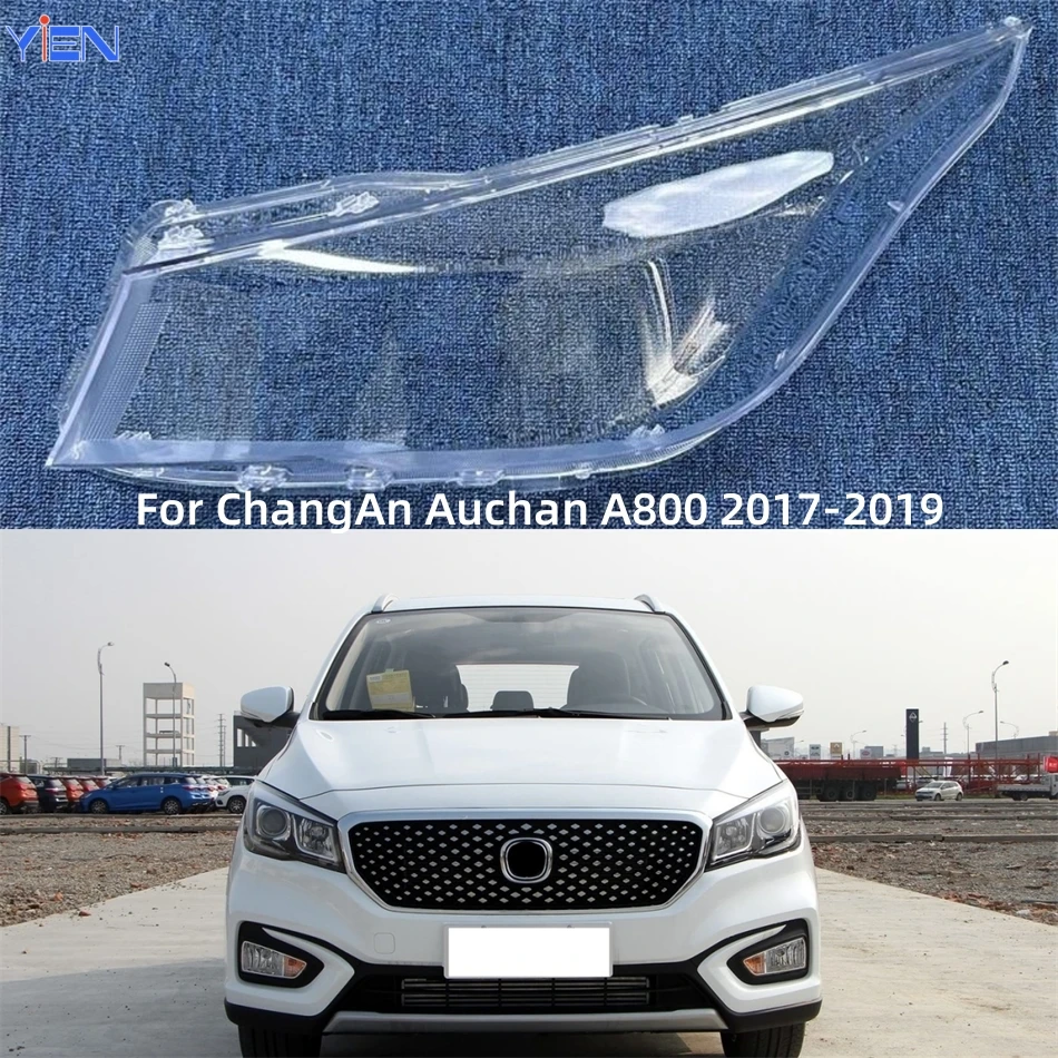 

For ChangAn Auchan A800 2017 2018 2019 Car Products Lampshade Cover Headlight Cap Car Front Headlight Lens Cover Lights Shell