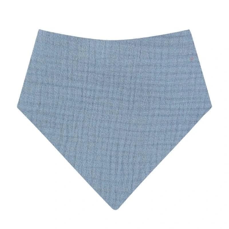 

J15U Baby Burp Cloth Teething Bib Crepe-Cloth High Absorb Baby Saliva Towel Breathable Nursing Bib Newborn Feeding Essential