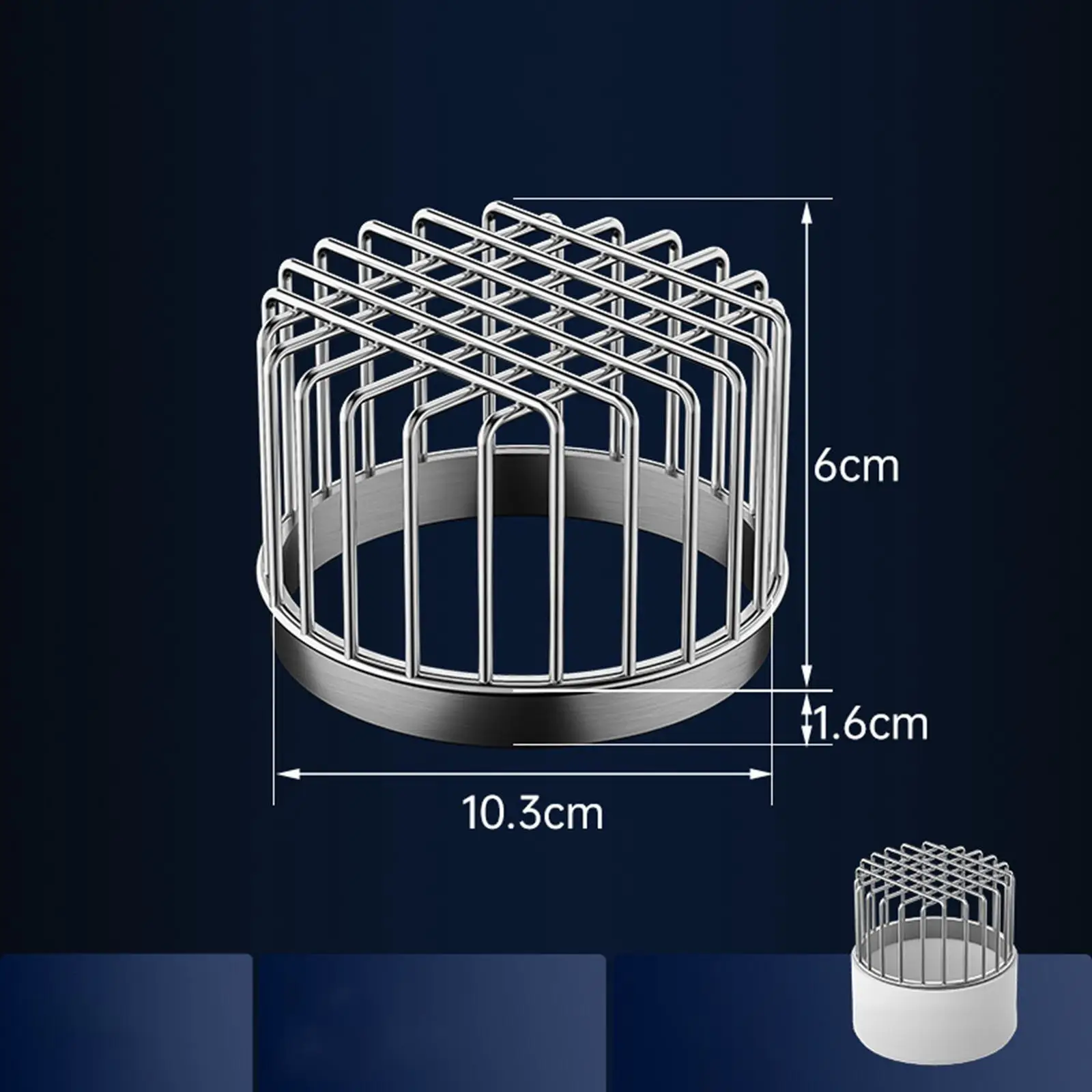 Downspout Rain Strainer Rustproof Gutter Protector Anti Clogging Drain Cover Wear Resistant Gutter Leaf Guard Drainage Line Cap