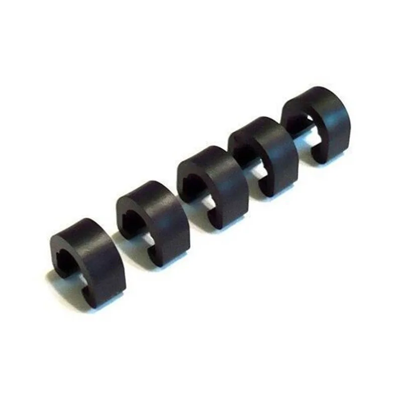 10 Pcs MTB BMX Road Mountain Bike Bicycles Brake Cable Guides Housing Hose C-Clips