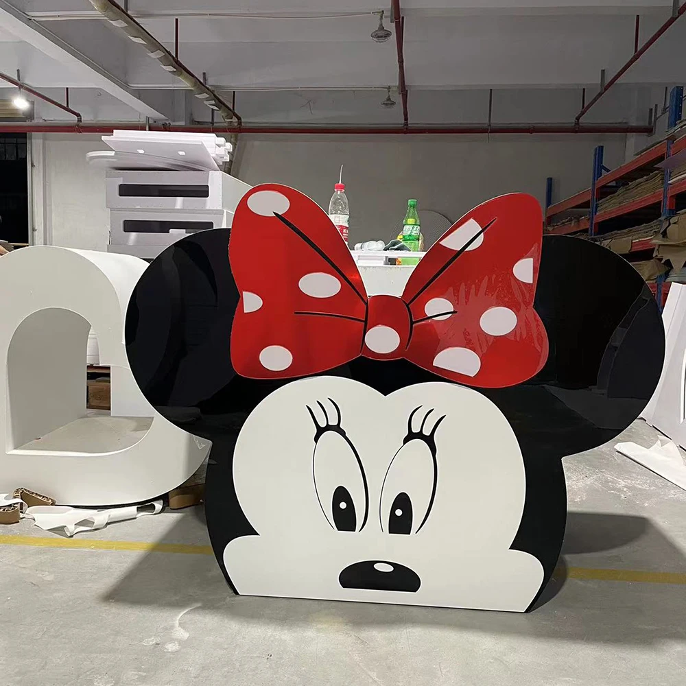 Animal Shape Acrylic Dining Table For Party Deco