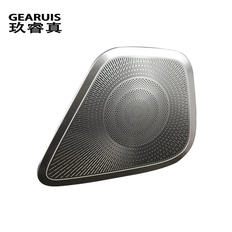 Car Door Panel Loudspeaker Pad Stereo Audio Speaker Cover For Mercedes Benz GLA H247 CLA C118 W118 A B Class W177 V177 GLB X247