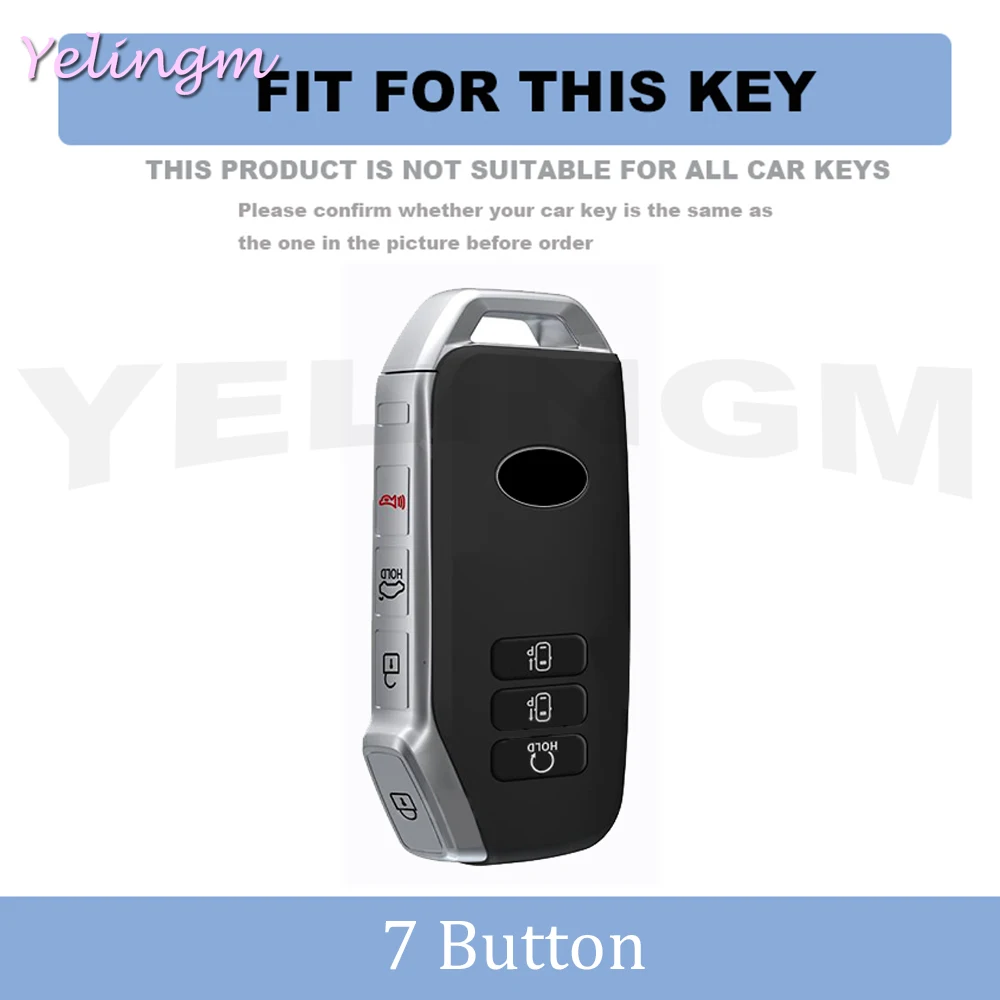 Shell For Kia Sorento MQ4 2020 2021 2022 EV6 K8 v6 Fashion Soft TPU Car Key Cover Case Protection Keyless Holder Car Accessories