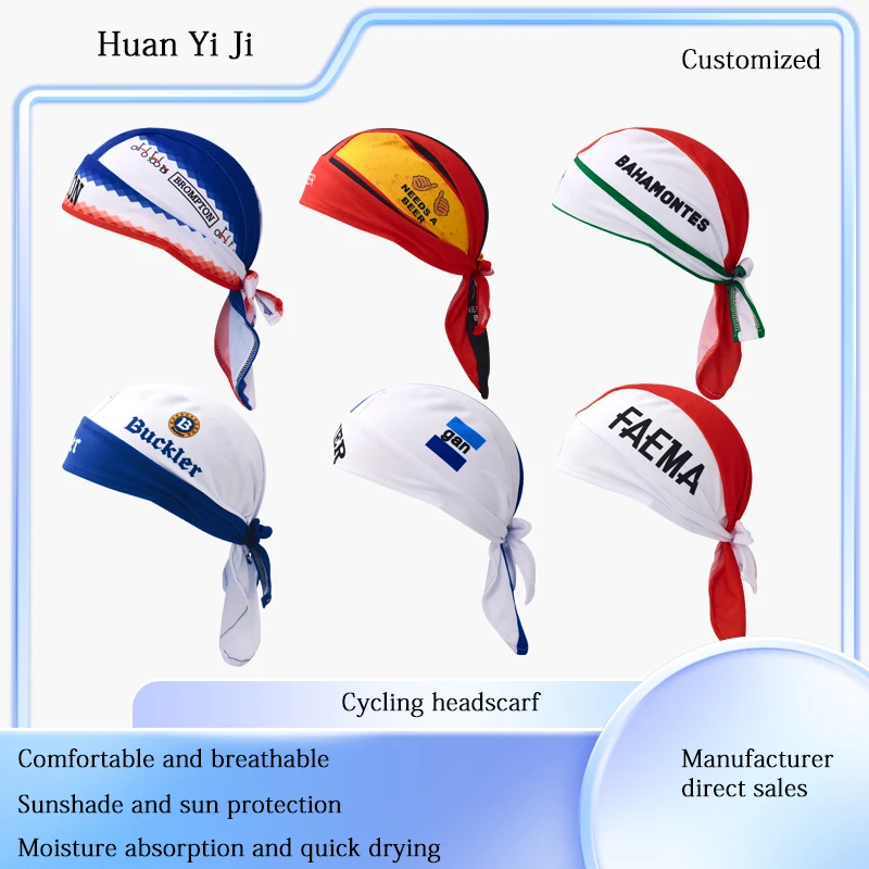 

Outdoor Bicycle Headscarf Sunscreen Cycling Headscarf Running Pirate headscarf Customized