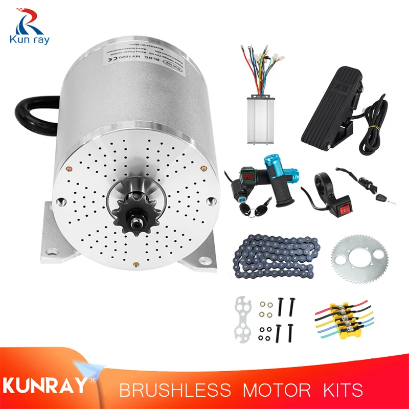 AliExpress kun ray Kunray Brushless Motor Controller 1000W/3000W Motor Heat Sink for Electric Scooter E-Bike Engine Motorcycle Electric Bicycle