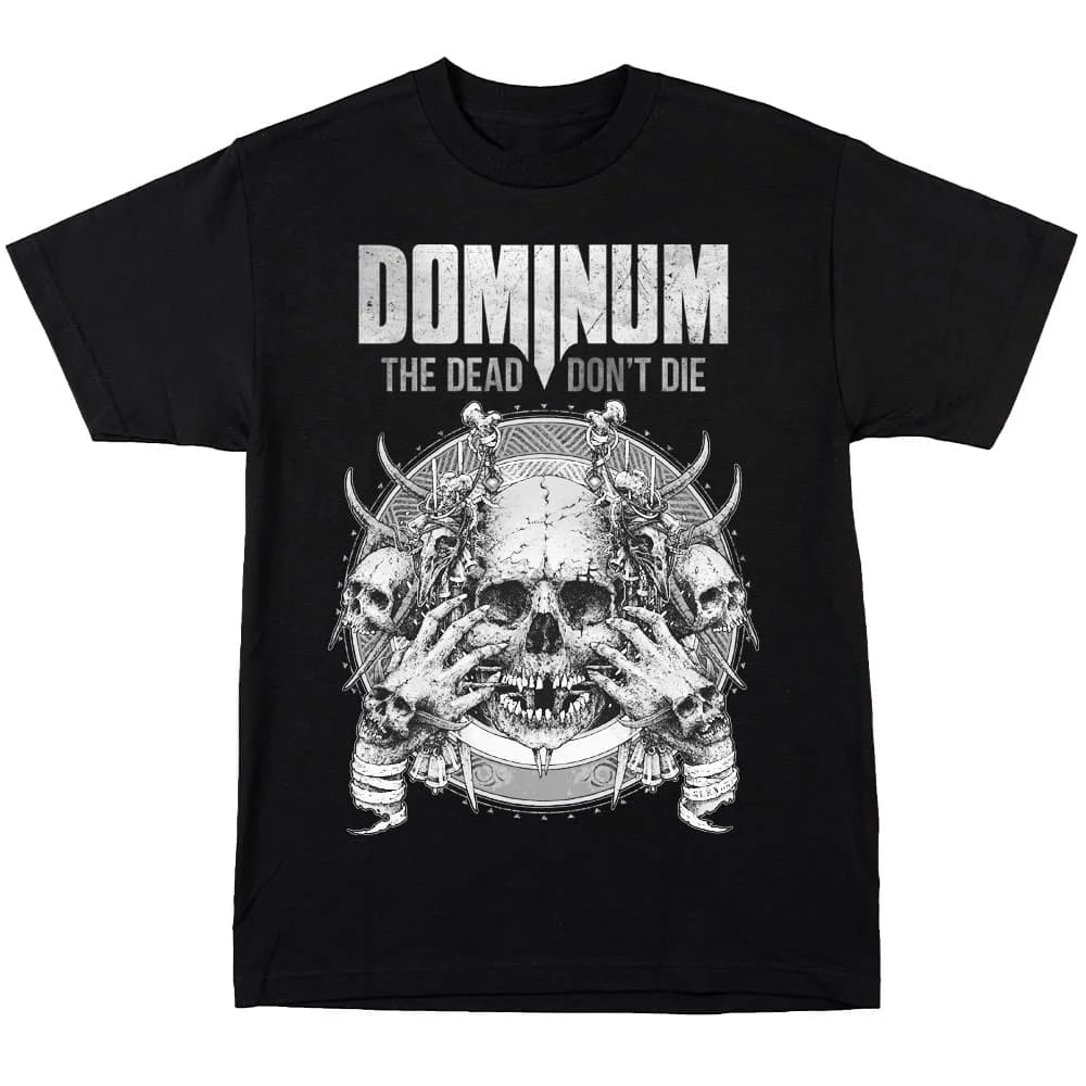 Dragony Viribus Unitis Band T-Shirt 100% Cotton Graphic Tee Men Women Summer Streetwear Top