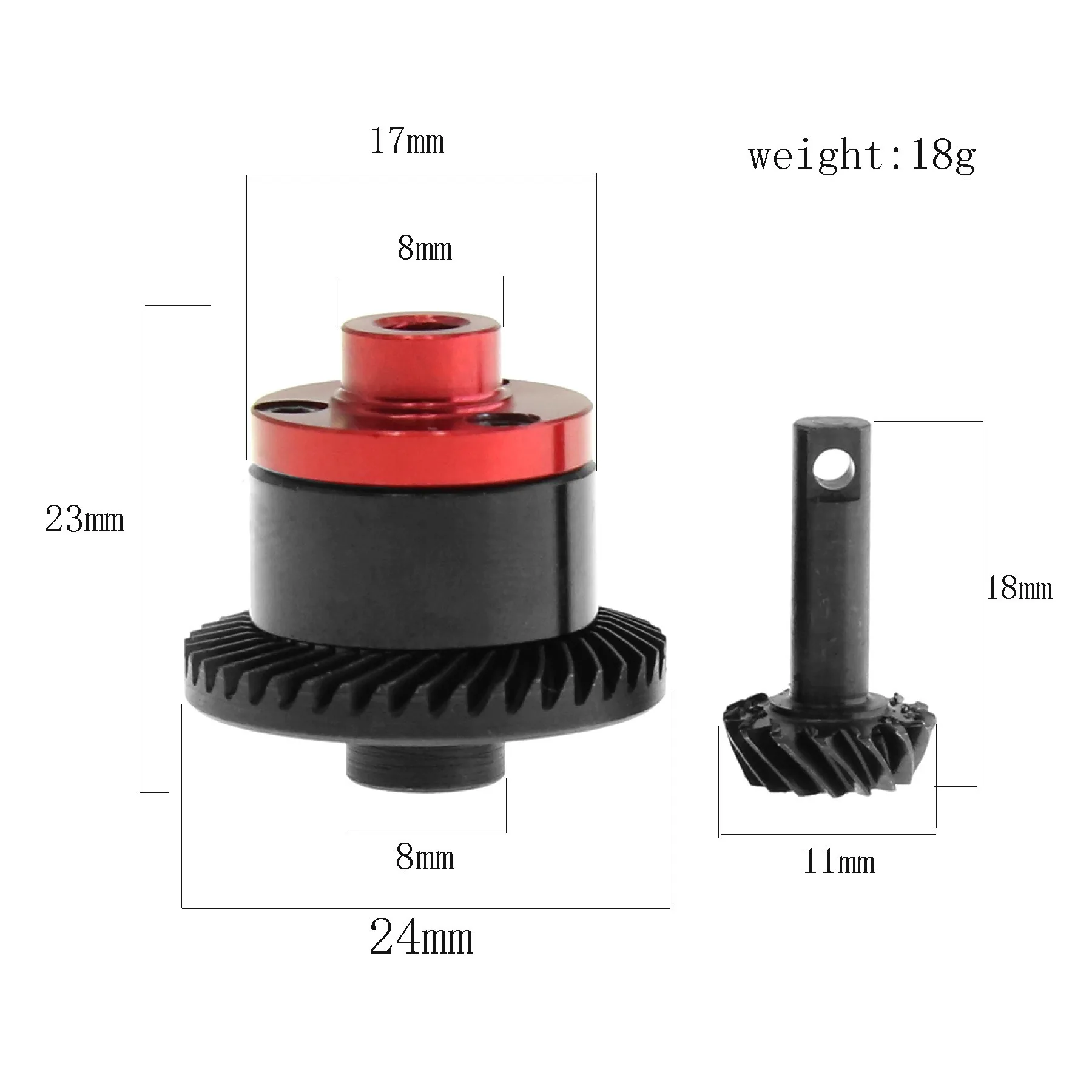 Metal Slipper Clutch Rebuild Kit Slipper Pressure Plate & Hub 5552X 5556 for TRXS Slash 4X4 Rustler Bandit Jato Upgrade Parts