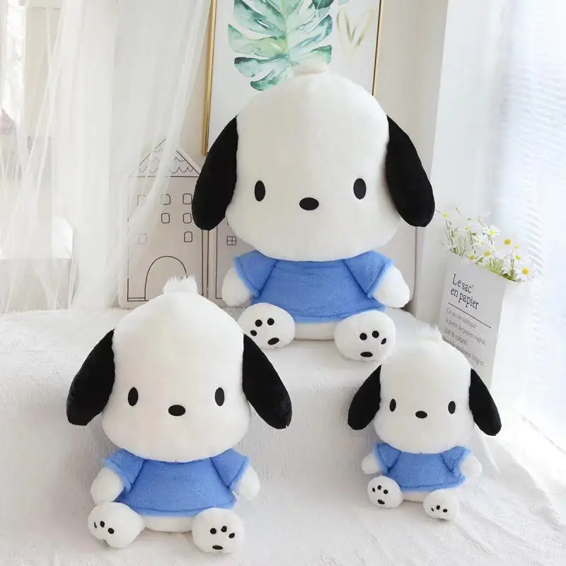 

Anime Sanrio Kawaii Pochacco Plush Toy Doll Cute Creative Decorative Doll Pillow Children Christmas Birthday Gift Original