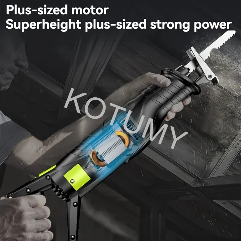 

Электрическая сабельная пила, нож для лошади, маленький станок для резки металла, многофункциональная бензопила, бытовой деревообрабатывающий инструмент 220 В