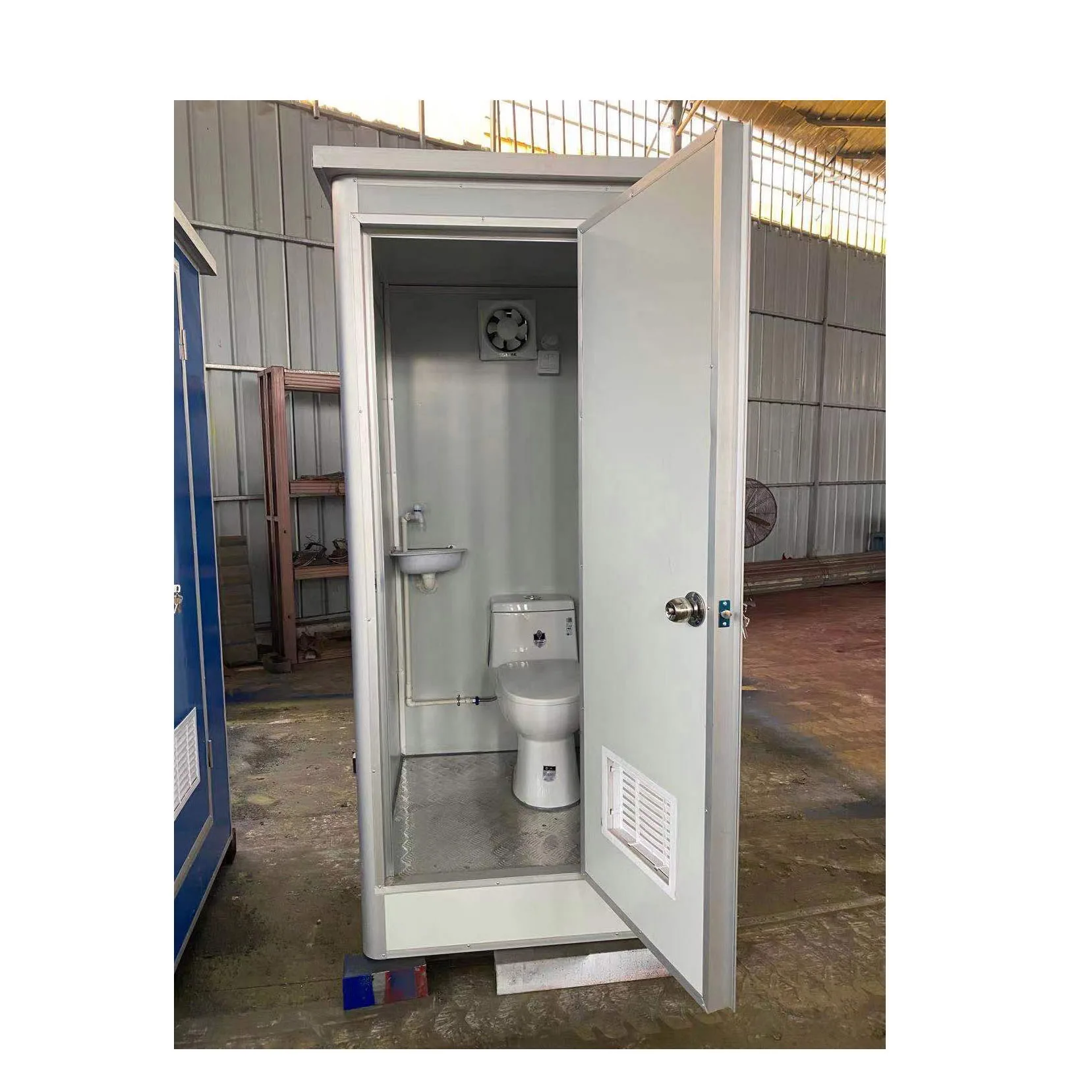 

Mobile Portable Toilet Prefab Toilet Bathroom For Sale Prefab Squat / Seat Toilet Portable Restroom