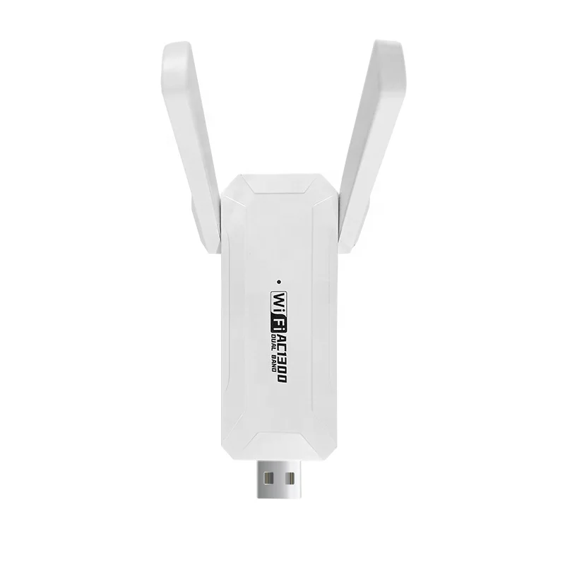 1300Mbps WiFi5 Stick Private Model Wireless Wifi Adapter Dual Band USB3.0 Wifi Dongle Antenna for PC