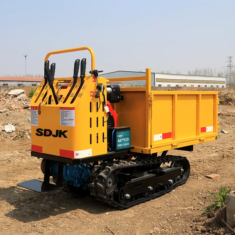 Mesin Diesel hidrolik Mini Dumper/ Mini Dumper kecil dilacak pembawa pabrik pengiriman disesuaikan