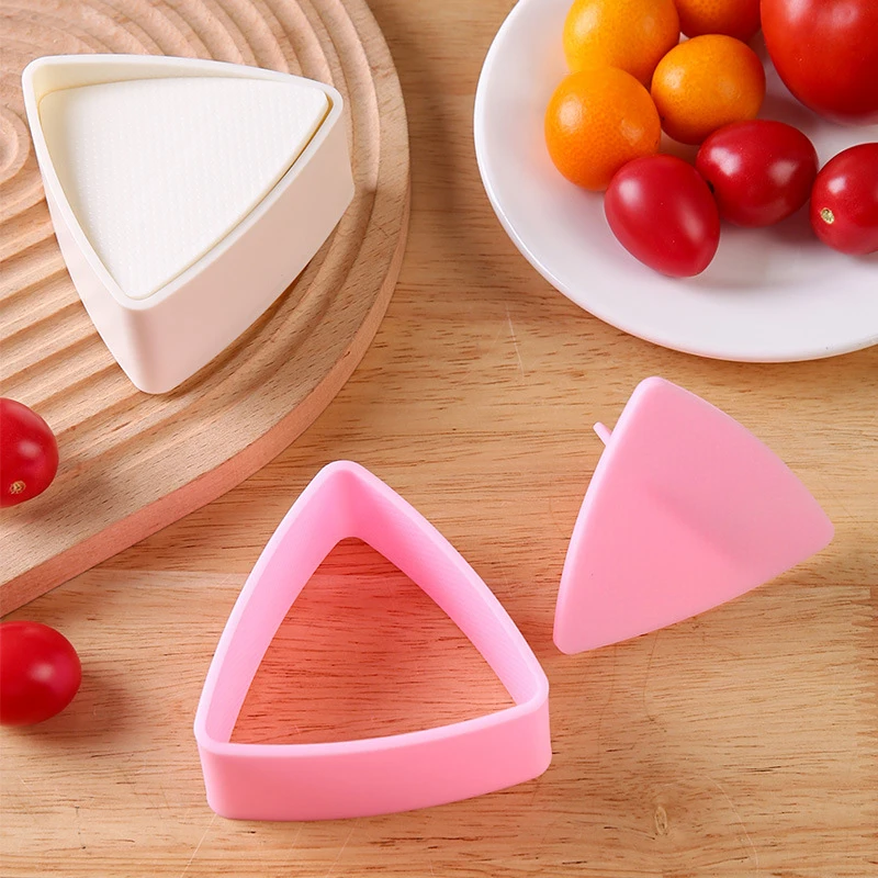 Onigiri Mould,Large Rice Mold Maker Kit, Non Stick Rice Mould For Kid Lunch,Kitchen, Portable Rice Ball Maker