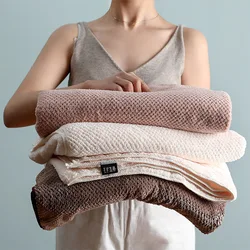 New Microfiber Bath Towel for Home and Comfort Thicken Soft Swimming Spa Bathroom Large Shower Towel 90x170cm Adults Beach Towel