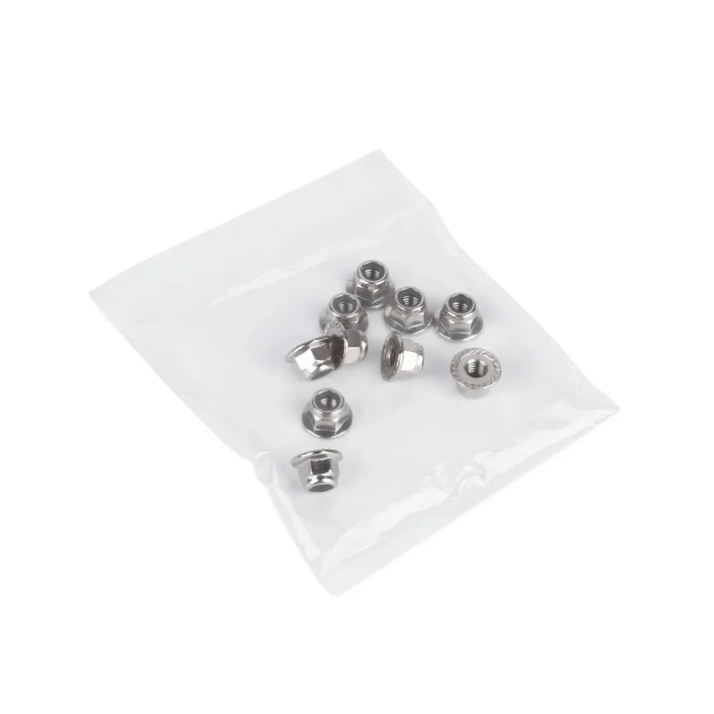 4 / 8 /10Pieces M5 Flange Nut CW CCW Anti-Loose for QAV250 210 Racing 2204 2205 Brushless Motor ( 5 CW 5 CCW)