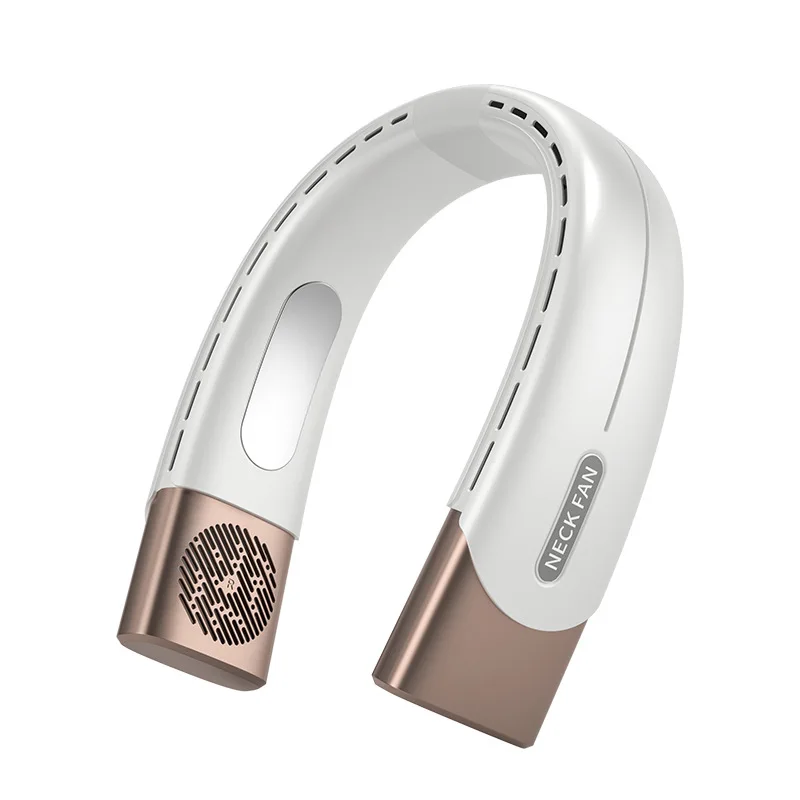 مروحة USB صامتة 2025 - مروحة رقبة محمولة بدون أوراق للمنزل والمكتب والنوم والخارج، تبريد قابل لإعادة الشحن