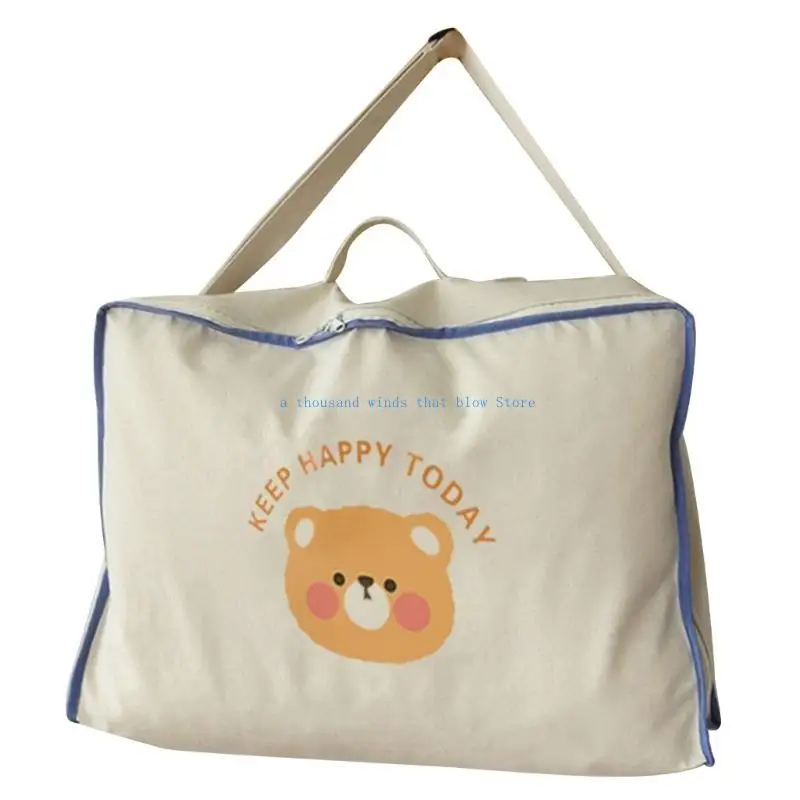 

E7CC Waterproof Storage Bag for Blankets Children Loaded Luggage Packing Bag