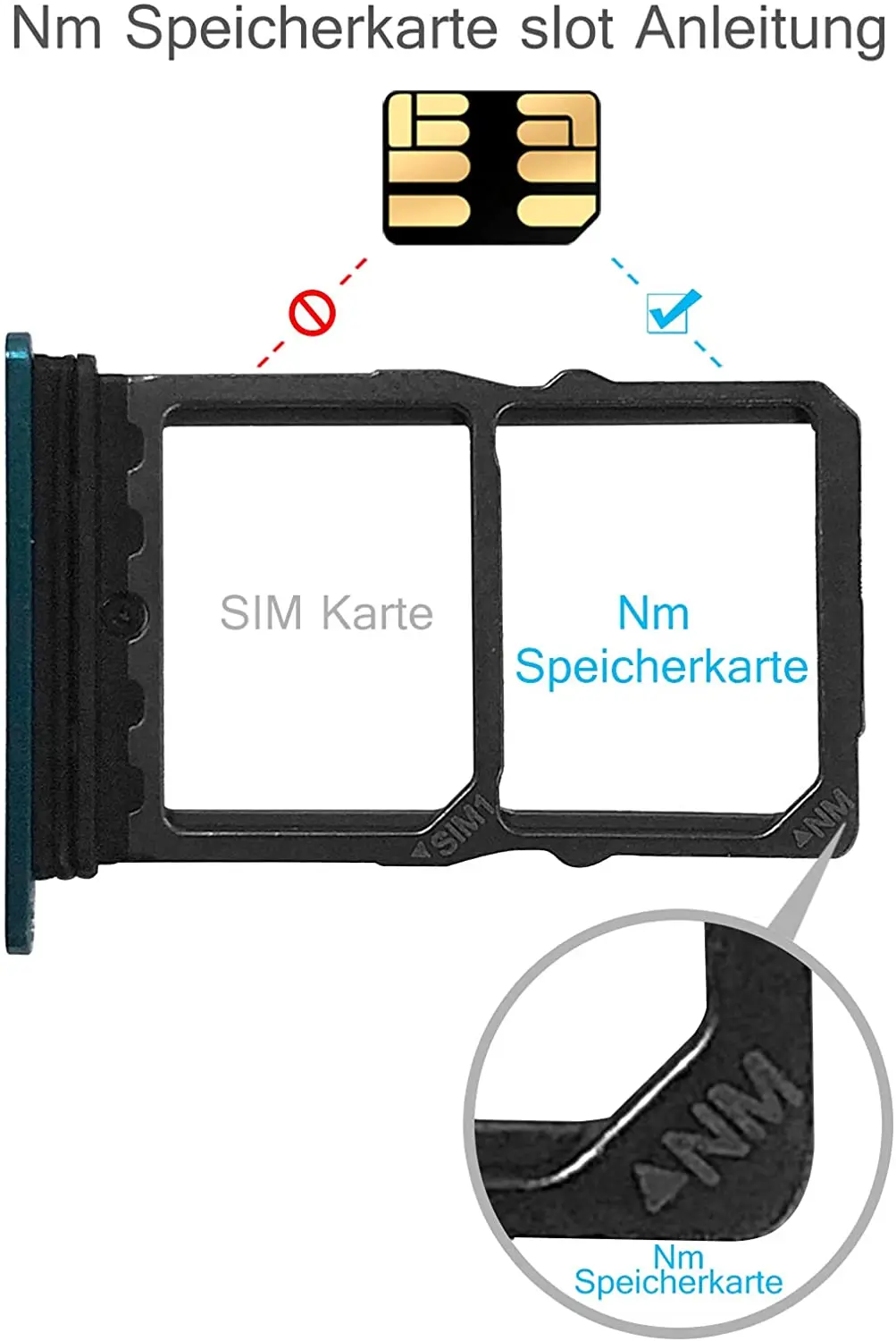 NM-карта 256 ГБ 128 64 Nano Memory SD-карты для Huawei P60 P40 P50 Mate 30 Pro RS Nova Honor NM TF USB Type C Card Фото №3