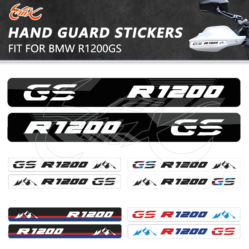 

Motorcycle Handguard Shield Stickers Waterproof Hand Guard Decals Fit for R1200GS LC R 1200 GS 1200GS Adventure