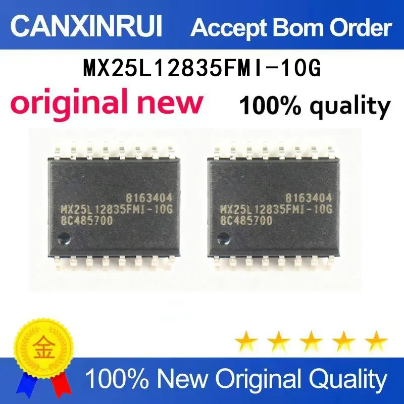 

(5-100 Pieces) MX25L12835FMI-10G MX25L12835FMI brand new SOP16 storage
