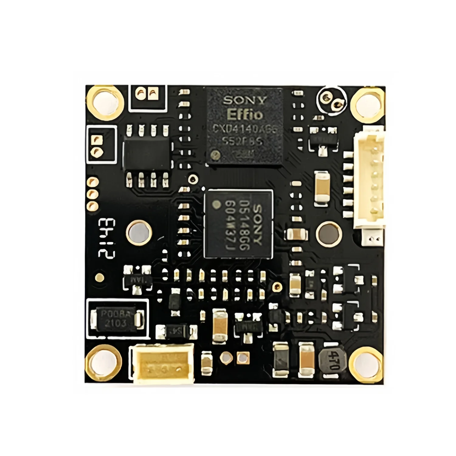 4140 673 CLESTECH Camera Module Real 800TVL Sony CCD Effio HD Chip Circuit Board 100%New 32*32mm PAL/NTSC Mini Monitor OSD Cable