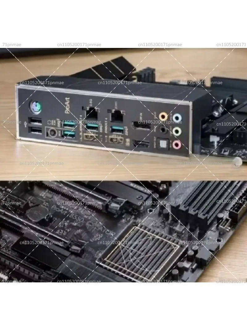 B550  AMD ATX Motherboard, PCIe 4.0, Dual Type-C, for Content Creators