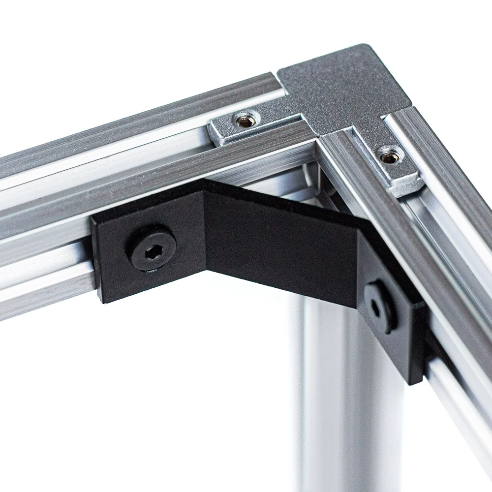 10Pcs/Lot Openbuilds Inside Outside Corner Bracket 20mm 40mm 60mm 80mm Connector for V-Slot Aluminum Profiles