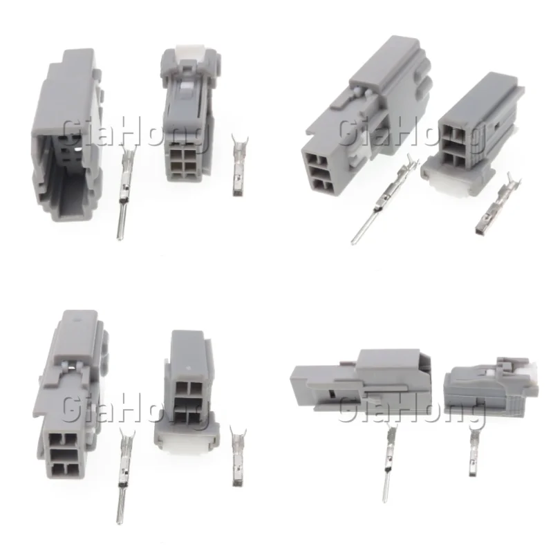 1 Set 4 Ways 6098-8437 Ventilation Seat Motor Wire Socket AC Assembly 6098-7781 Car Wiring Plug Auto Replacement Connectors