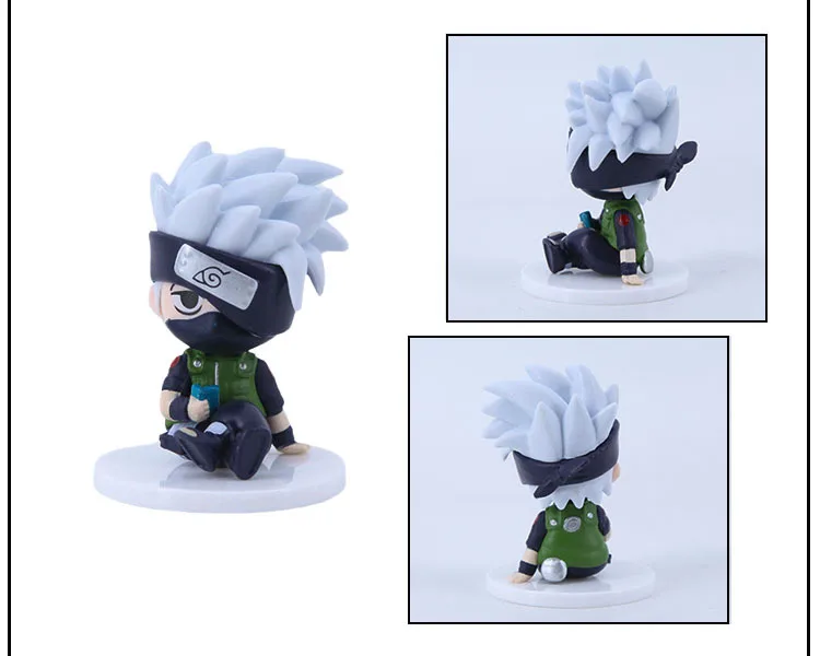 Auf Lager Original Naruto Naruto Sasuke Haruno Sakura Kakashi Echte Sammlerstück Boxed Modell Puppen Spielzeug Ornament Echt