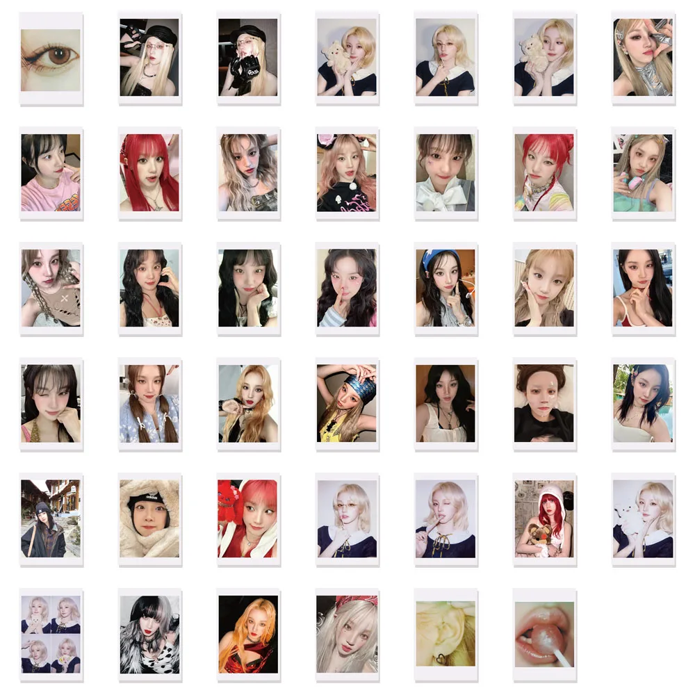 41PCS Celebrity Tear off Small Card Premium Stickers DIY Luggage Laptop Phone Case Computer Water Cup Stickers