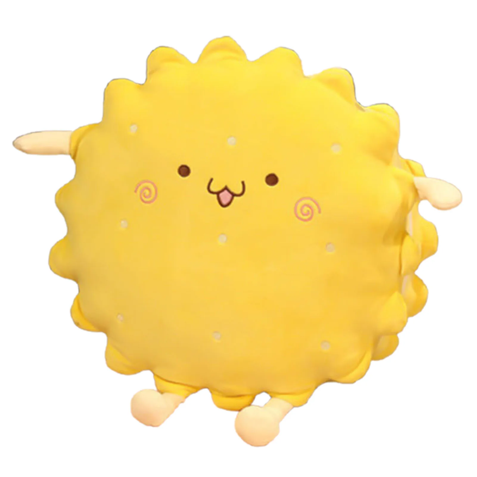 Koekjes Schattig Knuffelkussen Pluche Gevuld Anime Karakter Gevuld Kussen Collectie Voor Thuiskantoor