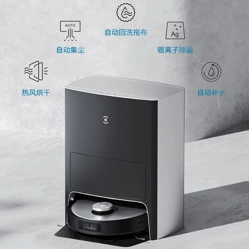 Suku Cadang Bantalan Pel untuk Ecovacs Deepot X1 TURBO / OMNI Robot Pembersih Vakum Dapat Dicuci Aksesori Kain Pel Kain