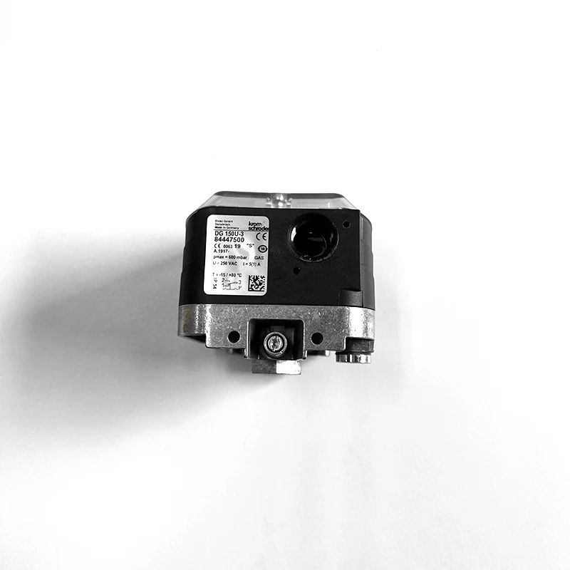 

Новый переключатель управления газом DG 10U-3 0-6 мбар, переключатель дифференциального давления воздуха для деталей котла в производных растениях