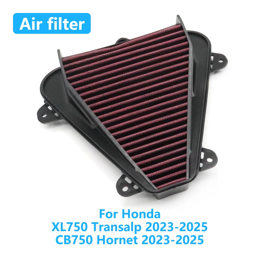 

For Honda XL750 Transalp CB750 Hornet 2023-2025 CB 750 Motorcycle Air Filter Engine Intake Cleaner Air Intake Filter Element
