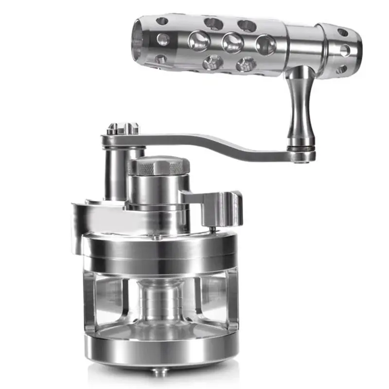 ABUE-All-Metal Spool Capacity 3000 Drum-Style Trolling Reel-Suitable For Jigging, Saltwater& Deep-Sea Fishing-Reel RIGHT HANDLE