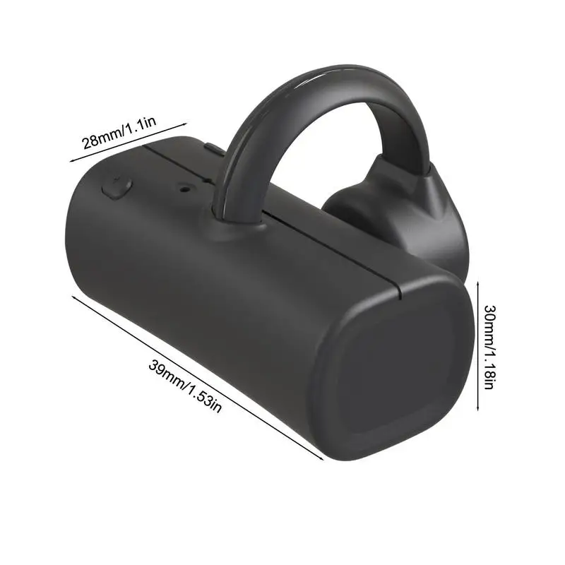 Słuchawki kostne bezprzewodowa otwarta słuchawki douszne 5.2 wodoodporna, odporna na pot zestaw słuchawkowy dla aktywnych przewodnictwa kostnego bez przeszkód