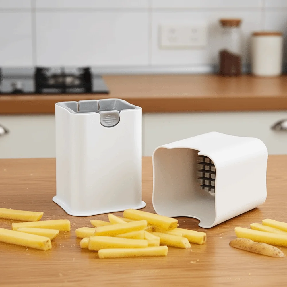 Quick Cut French Fry Cutter Hand Press Efficient Potato Slicer Effort-saving Household Carrot Dicing Artifact Salad