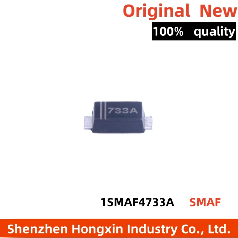 10 pieces of SMAF4733A SMAF original genuine voltage regulator diode 1W 5.1V 5V1 silk screen 733A
