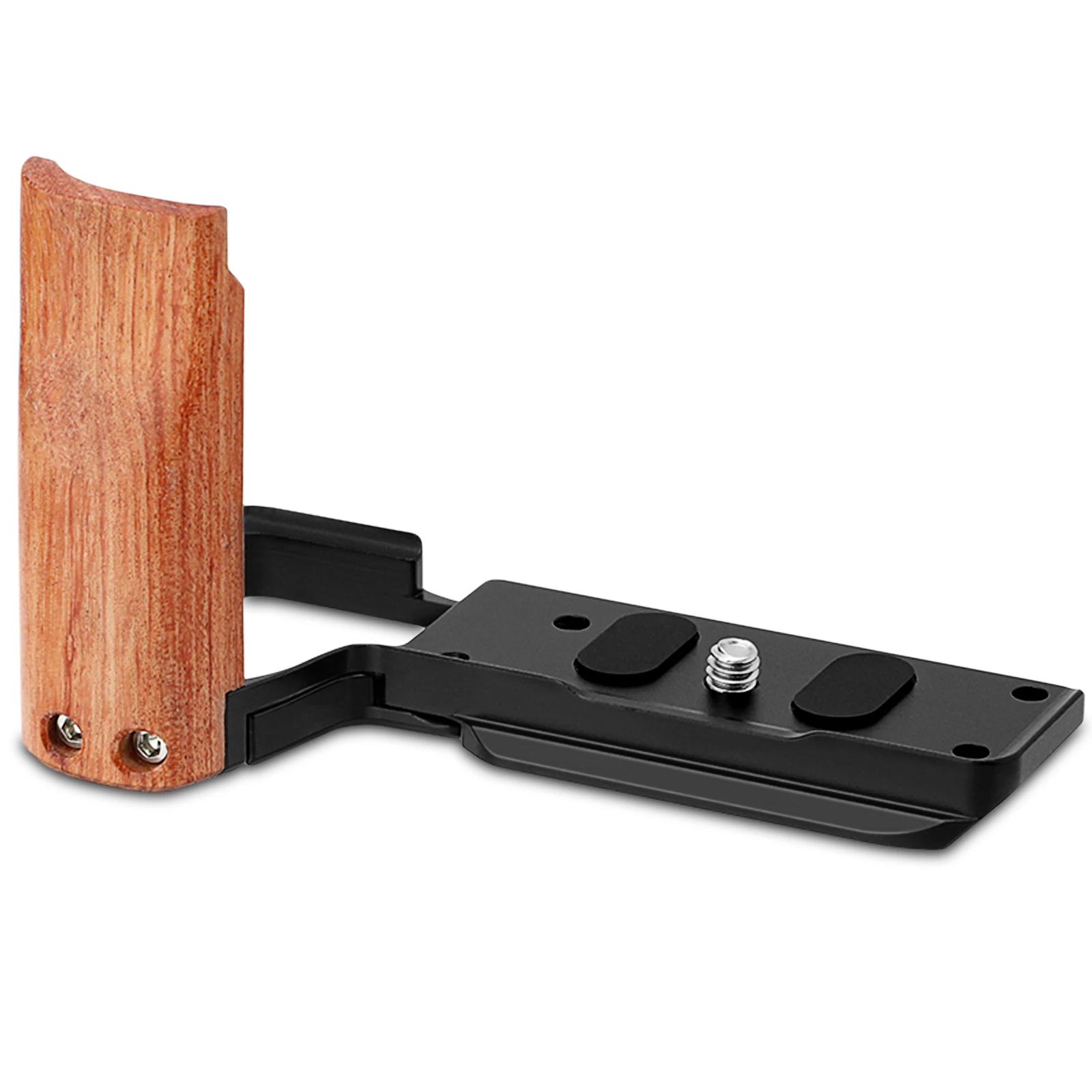 

LEFTFOTO ZV-E10II Handgrip L-Shape Grip for Sony Alpha ZV-E10II Camera,Quick Release Plate for Arca,Ergonomic Wooden Side Handle