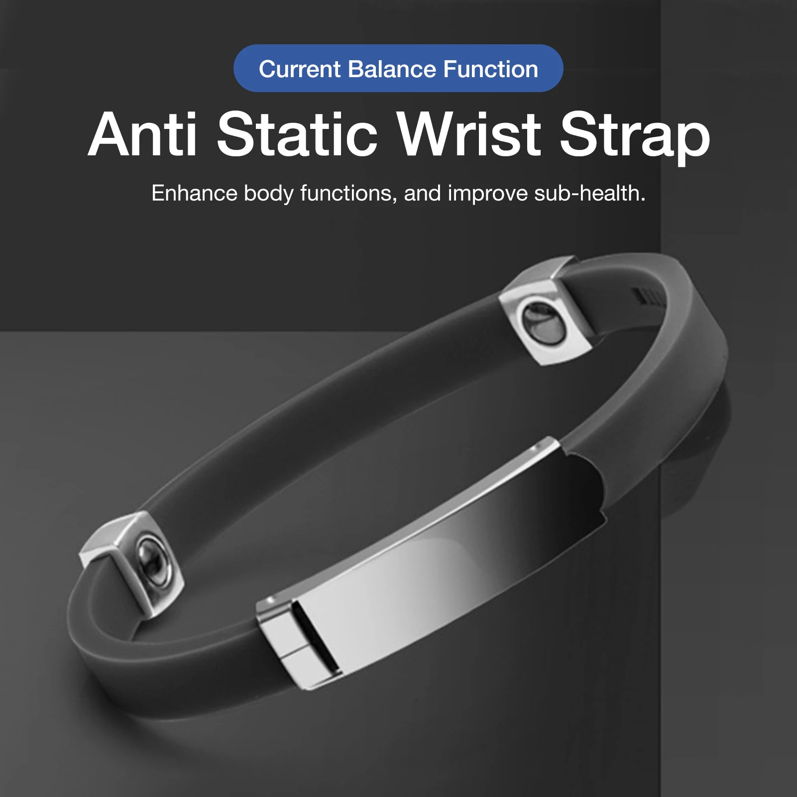 New Anti Static Wrist Strap Band Cordless Adjustable Anti Static Band Static Eliminator To Remove The Body Static