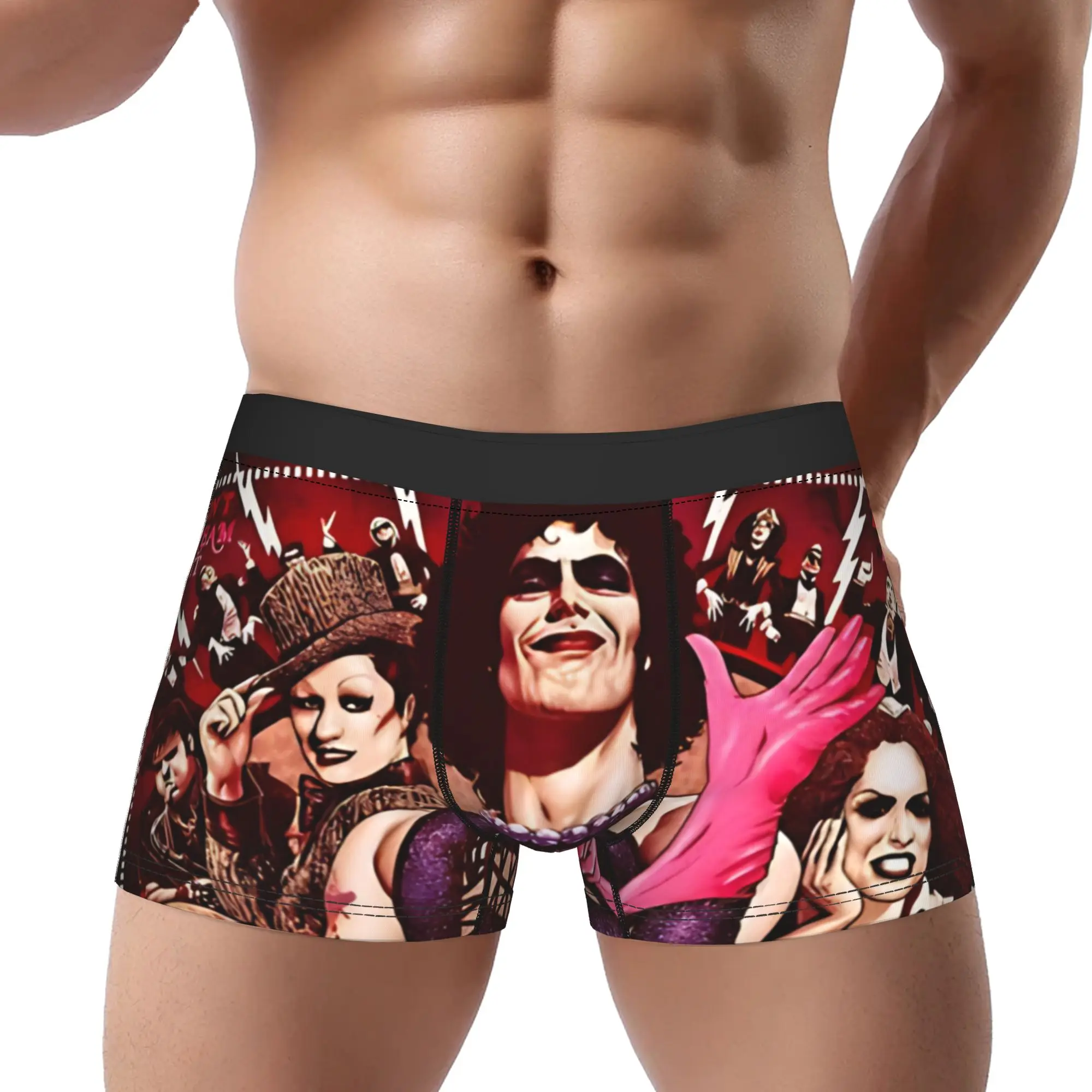 Poster Of Show  The Rocky Horror Picture Show Underpants Breathbale Panties Man Underwear Comfortable Shorts Boxer Briefs