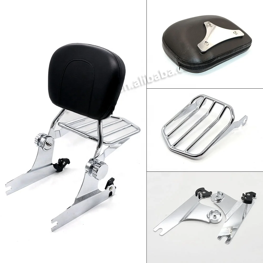 

STLF For 2000-2006 Softail Fat Boy - FLSTF 2001-2006 Softail Fat Boy Injected - FLSTFI 2000-2005 Sissy Bar Luggage Rack Rear Bac