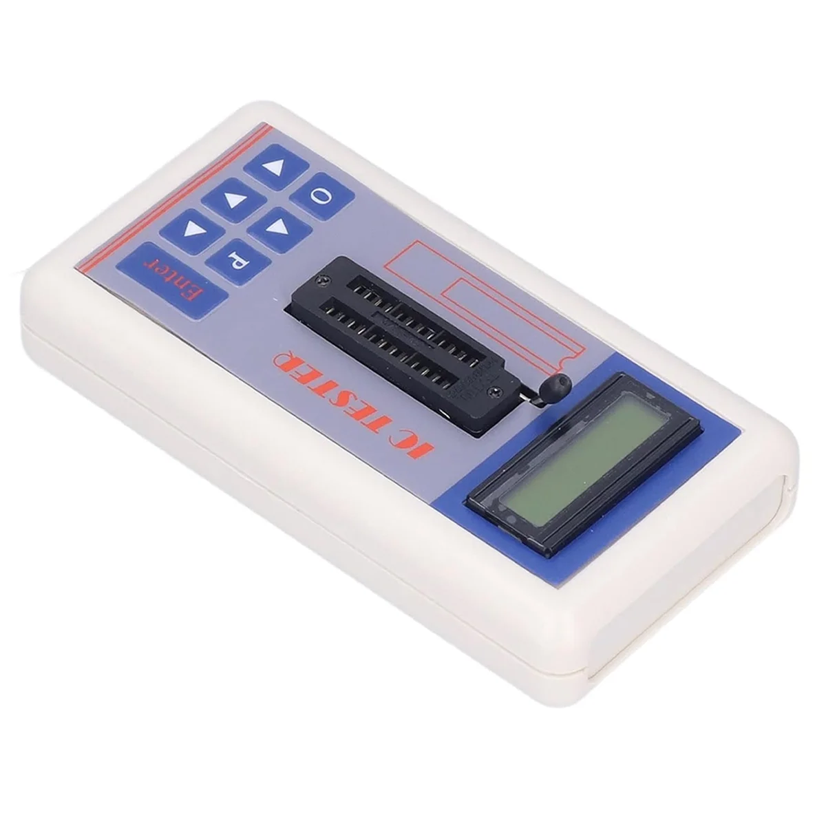 Abko-testador de circuito integrado, testador de capacitor de transistor ic, detector de verificador de diodo, com modo automático de 5v 3.3v, b