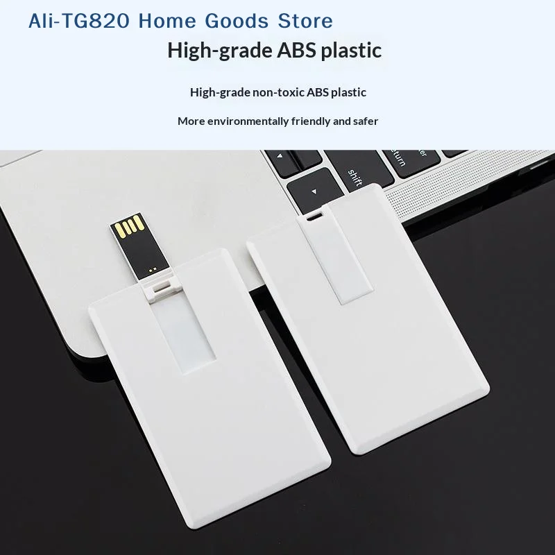 [TG820]1Pc Business Credit Card Blank Design Usb Flash Drive Pen Memory Stick Disk USB 2.0 512MB 1GB 2GB 4GB 8GB 16GB