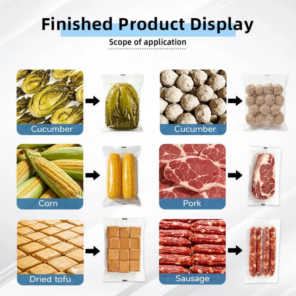 High Speed Horizontal Pillow Vacuum Packaging Machine with Gluing Labeling