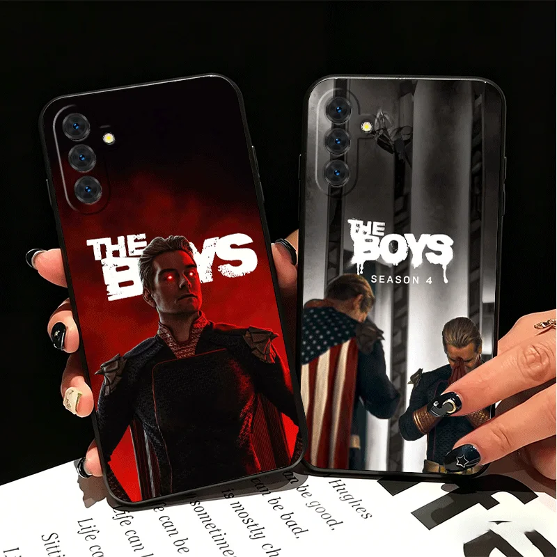 The Boys H-Homelander Silicone Phone Case for Samsung A17 A16 A15 A14 A13 A57 A56 A55 A54 A53 A37 A36 A35 A34 A33 A27 A26 A25 A2